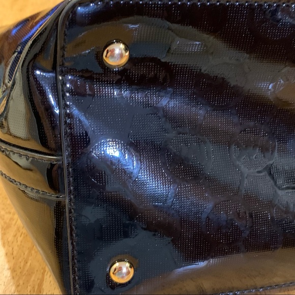 NWOT Michael Kors Black Patent Leather Tote‎ Handbag - Picture 13 of 14